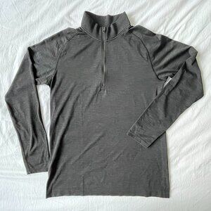 Lululemon Metal Vent Tech Half Zip - MEDIUM - Black